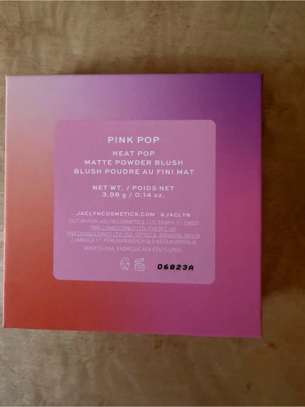 Jaclyn Hill Heat Pop Matte Powder Blush — Pink Pop